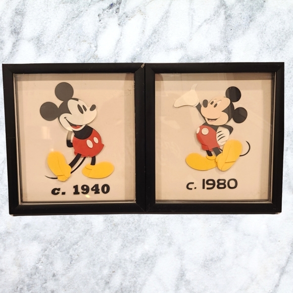 3DDD Art by Ralph Sutton  - Mickey‎ Mouse C. 1940/C. 1980 Set - Picture 1 of 7